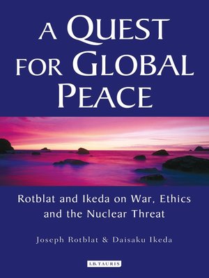 cover image of A Quest for Global Peace